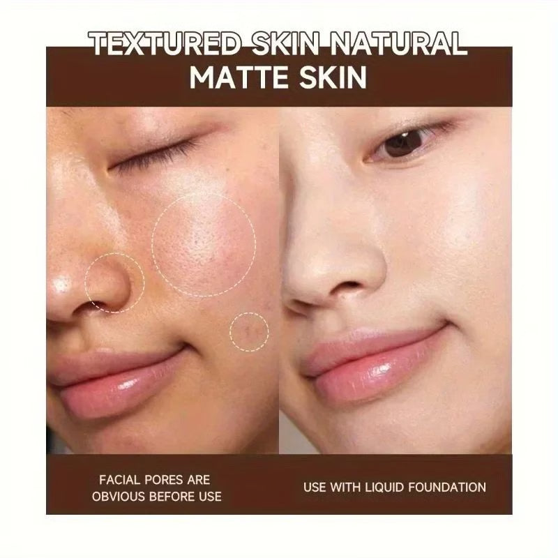 Invisible Pore Base Stick Concealer, Skin Tone Primer, Isolation Makeup Pore Base, Brightening, Long lasting, Mattifying