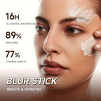 Invisible Pore Base Stick Concealer, Skin Tone Primer, Isolation Makeup Pore Base, Brightening, Long lasting, Mattifying