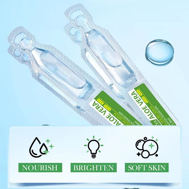 SADOER Aloe Vera Face Serum Hydrating Anti Aging Serum for Brightening and Firming Skin