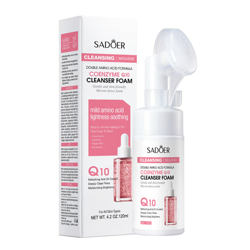 Moisturizing Brightening Facial Skin Care Products, Foam Facial Wash, Cleansing Mossee, Facial Cleanser Face