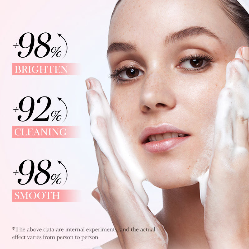 Moisturizing Brightening Facial Skin Care Products, Foam Facial Wash, Cleansing Mossee, Facial Cleanser Face