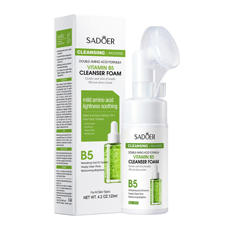 Moisturizing Brightening Facial Skin Care Products, Foam Facial Wash, Cleansing Mossee, Facial Cleanser Face
